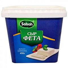 Сыр фета «Sabah» натуральная, 40% ~ 450 гр.